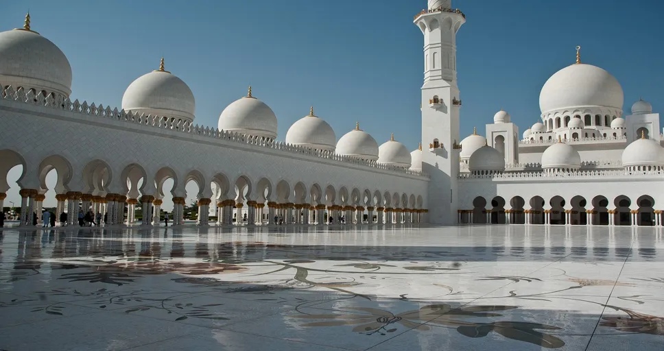 unspoken attraction between co-workers - mosque, architecture, abu dhabi