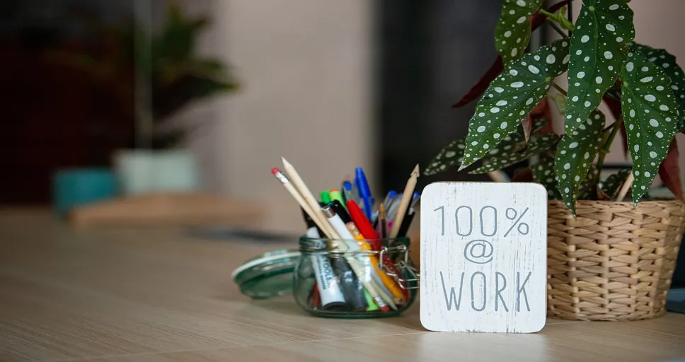 signs he will leave his girlfriend for you - desk, work, workplace