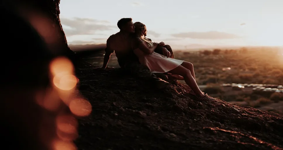 12 questions every couple should answer - couple, love, sunset